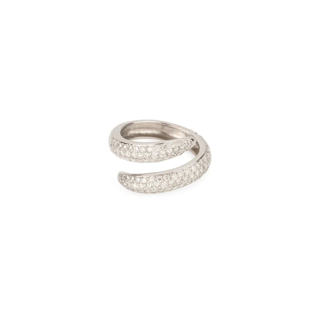 Bague de la maison Chaumet, collection Tango en diamant