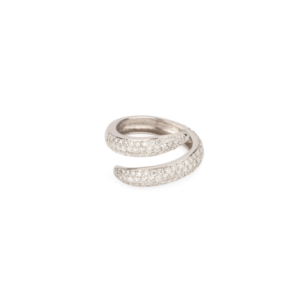 Bague de la maison Chaumet, collection Tango en diamant