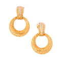 Boucles d'oreilles interchangeable Van Cleef & Arpels avec diamants