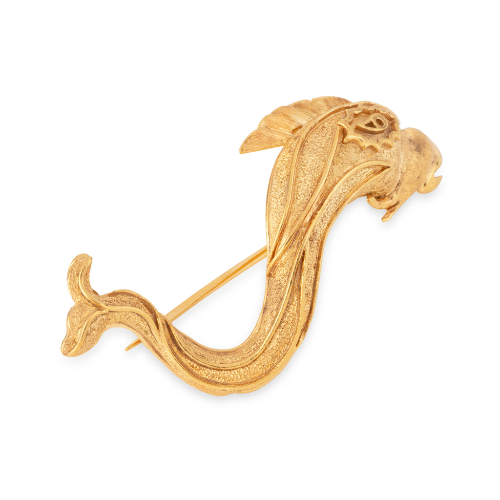 Broche Poisson LALAoUNIS en or