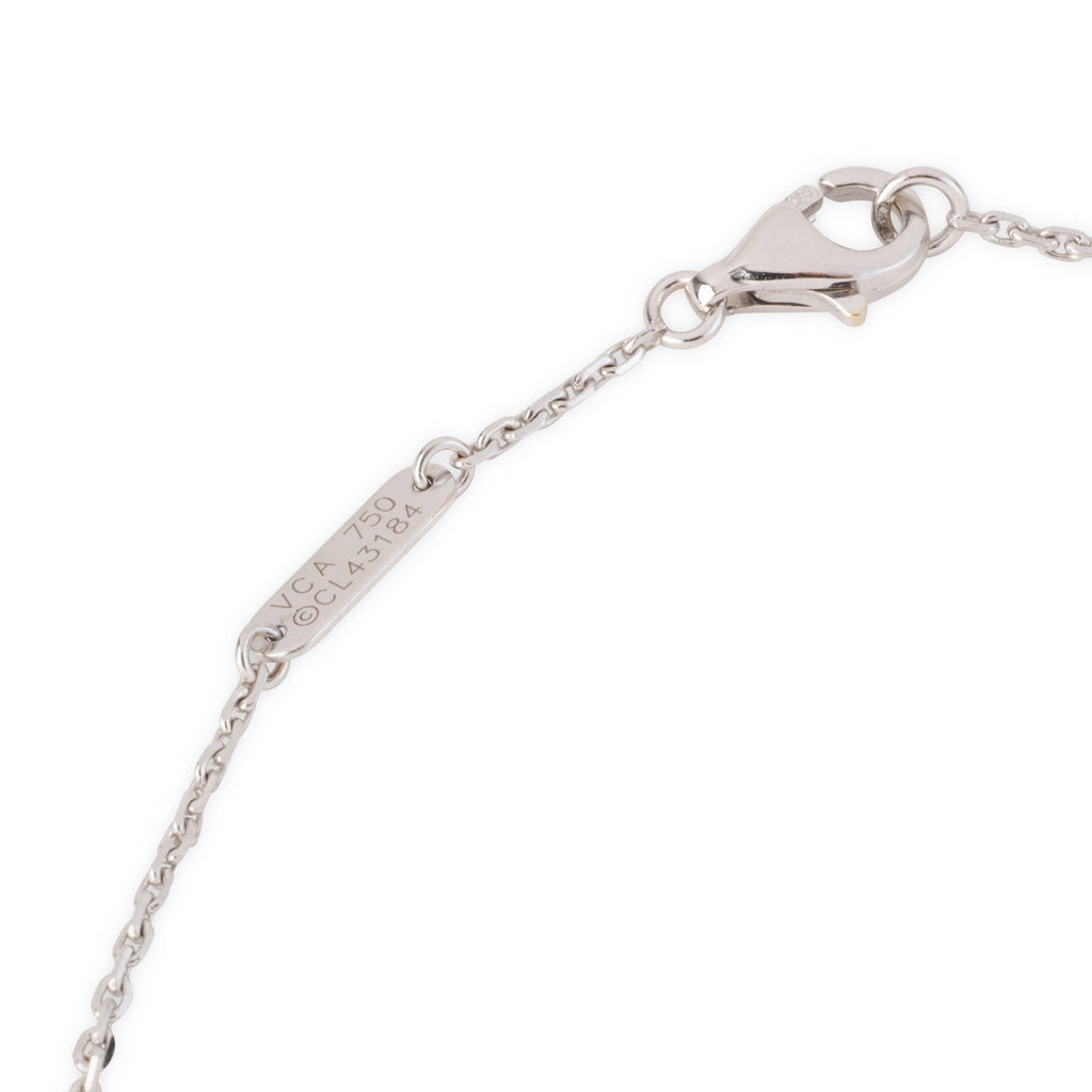 Collier Van Cleef & Arpels avec Saphir et diamants