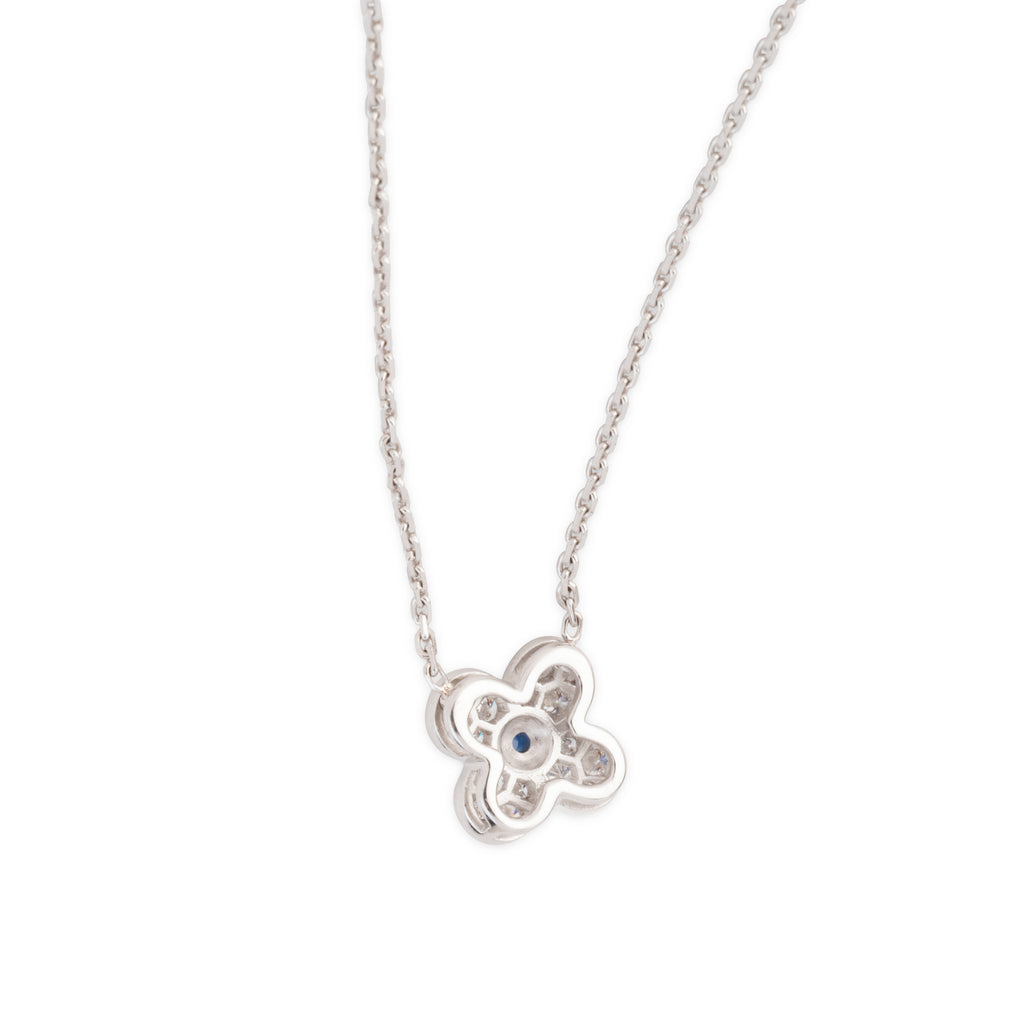 Collier Van Cleef & Arpels avec Saphir et diamants
