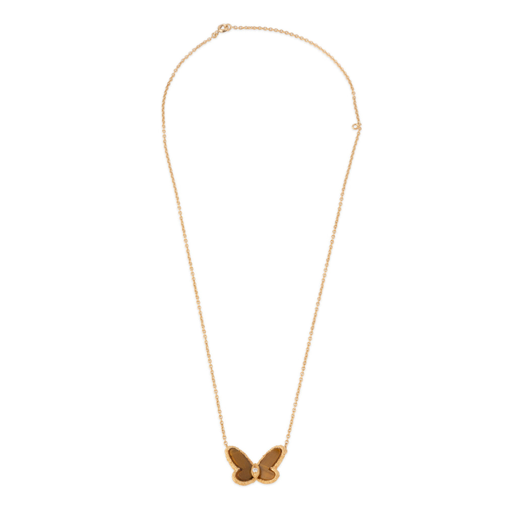 Collier Van Cleef & Arpels pendentif papillon