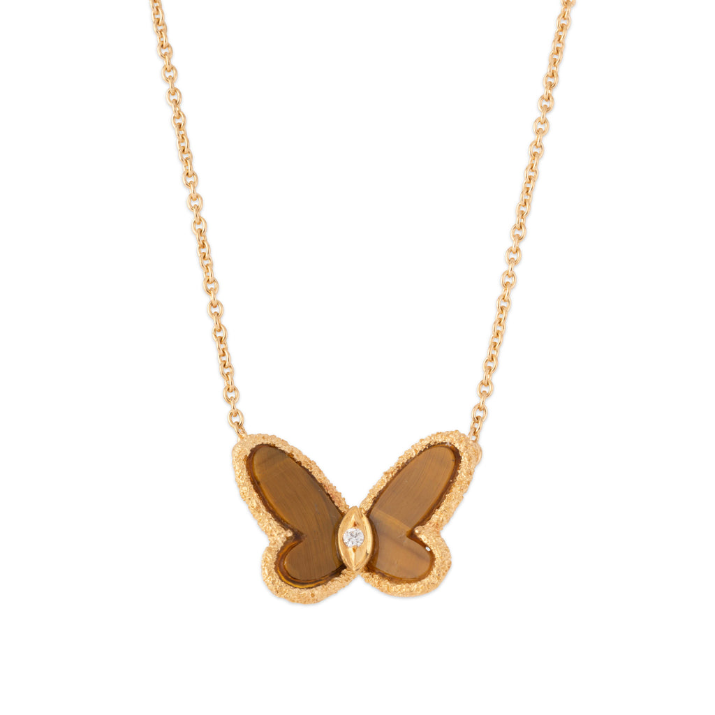 Collier Van Cleef & Arpels pendentif papillon