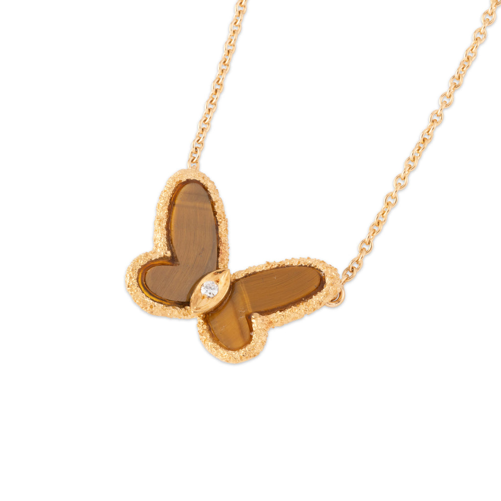 Collier Van Cleef & Arpels pendentif papillon