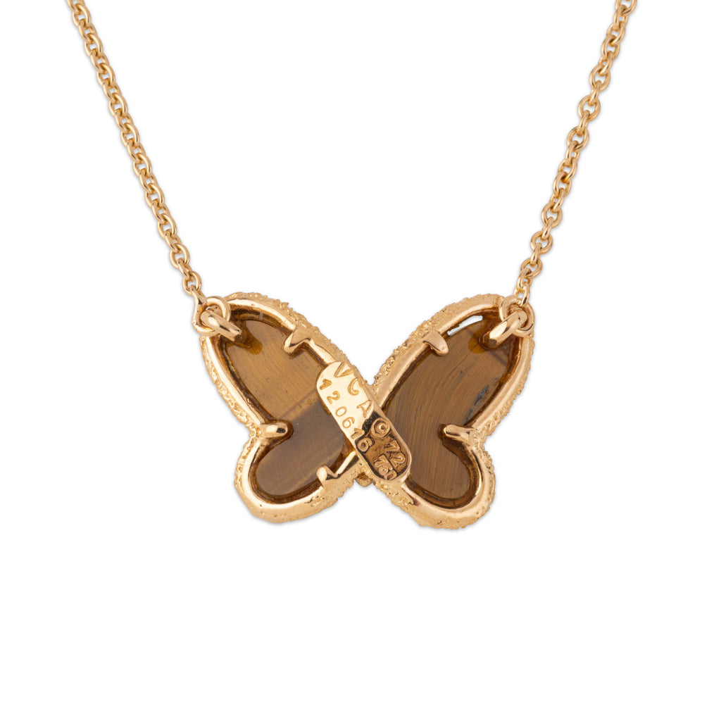Collier Van Cleef & Arpels pendentif papillon