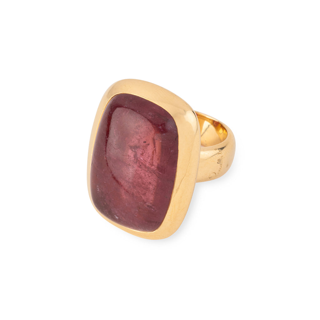 Bague Pomellato "Cardinal" avec rubellite