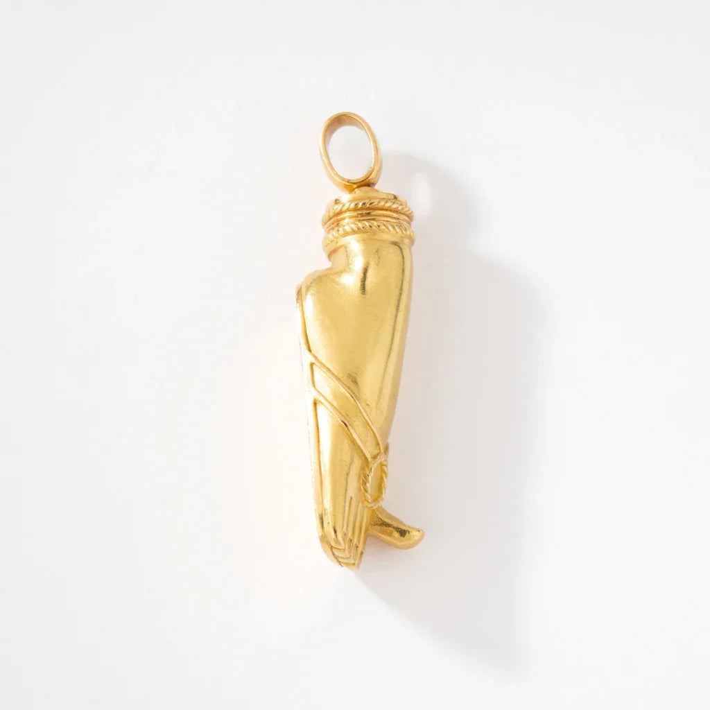 Pendentif or jaune de la maison Fred