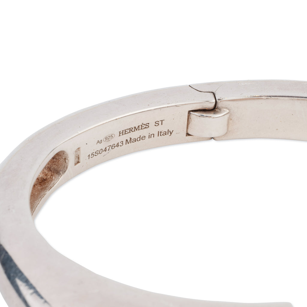 Bracelet Hermès Initiales en Argent