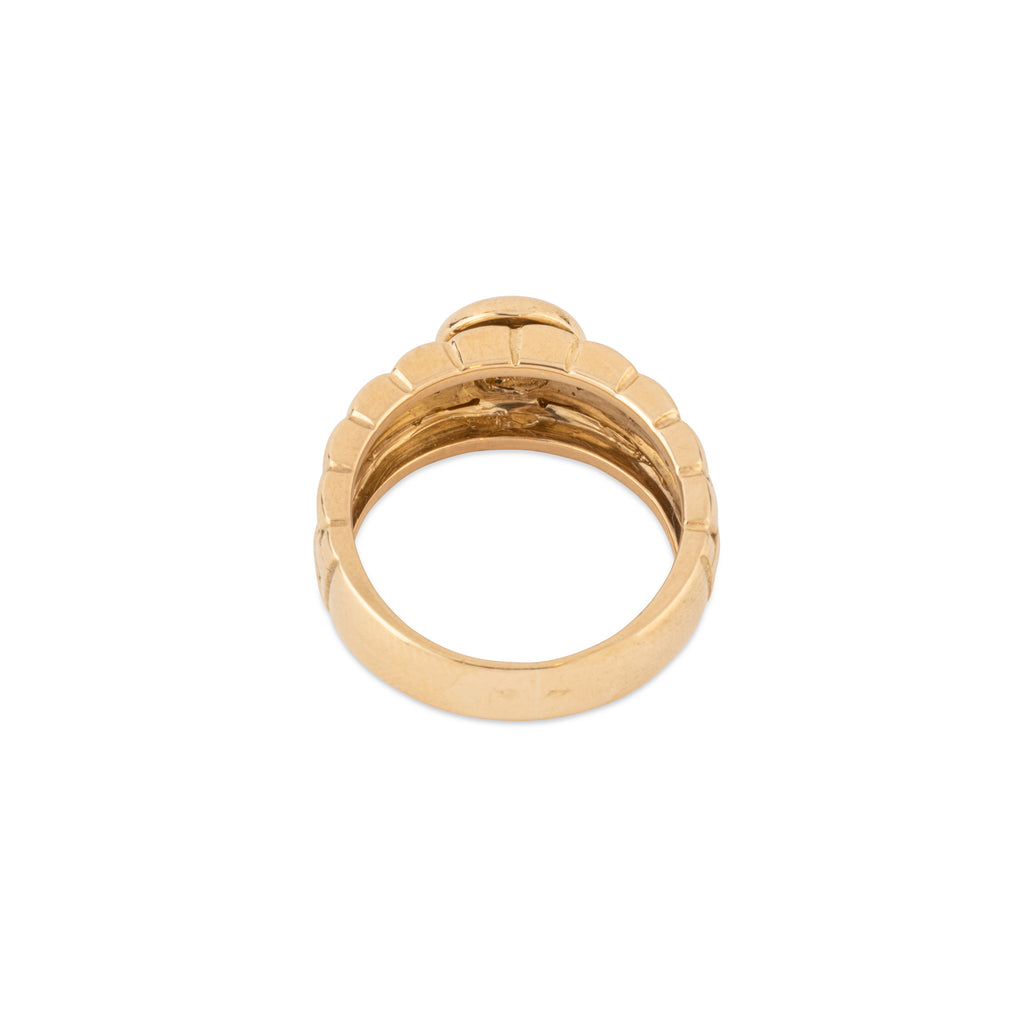 Bague solitaire Fred en or avec diamant