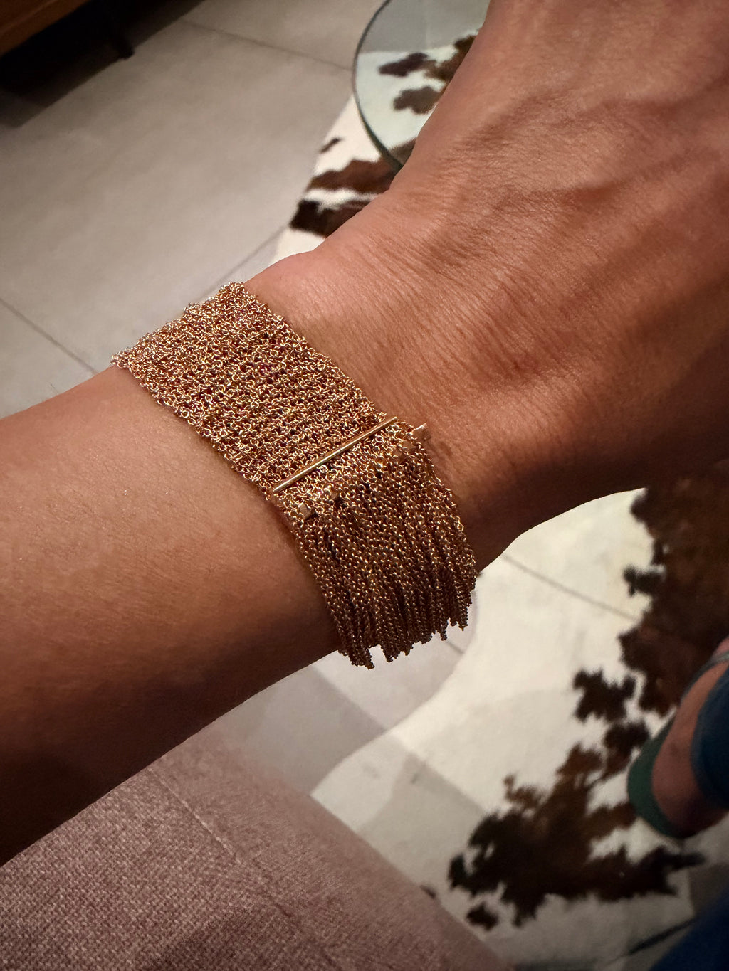 Bracelet Boucheron "Delilah" en or jaune
