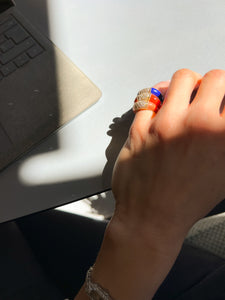 Bague Van Cleef &amp; Arpels, collection Philippine en corail