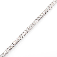 Charger l&#39;image dans la galerie, Bracelet Rivière en Or gris orné de diamant
