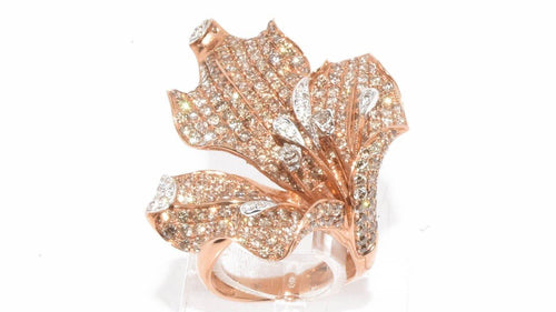 Bague  Fleurs Diamants - adalgyseboutique