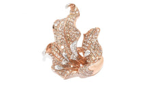 Charger l&#39;image dans la galerie, Bague  Fleurs Diamants - adalgyseboutique
