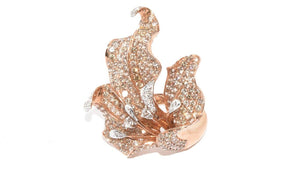 Bague  Fleurs Diamants - adalgyseboutique