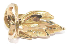 Charger l&#39;image dans la galerie, Bague forme feuille années 1970 - adalgyseboutique
