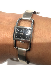 Charger l&#39;image dans la galerie, Montre acier Modèle Etrier Jaeger Lecoultre pour la maison Hermès
