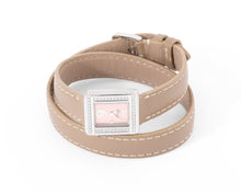 Charger l&#39;image dans la galerie, Montre en or gris et diamant Poiray modèle ma première mini
