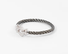 Charger l&#39;image dans la galerie, Bracelet diamant et acier force 10 de Fred GM
