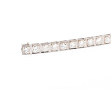Charger l&#39;image dans la galerie, Bracelet rivière en diamant et platine
