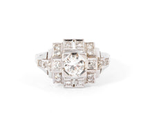 Charger l&#39;image dans la galerie, Bague des années 1930 en diamant
