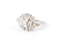 Charger l&#39;image dans la galerie, Bague des années 1930 en diamant
