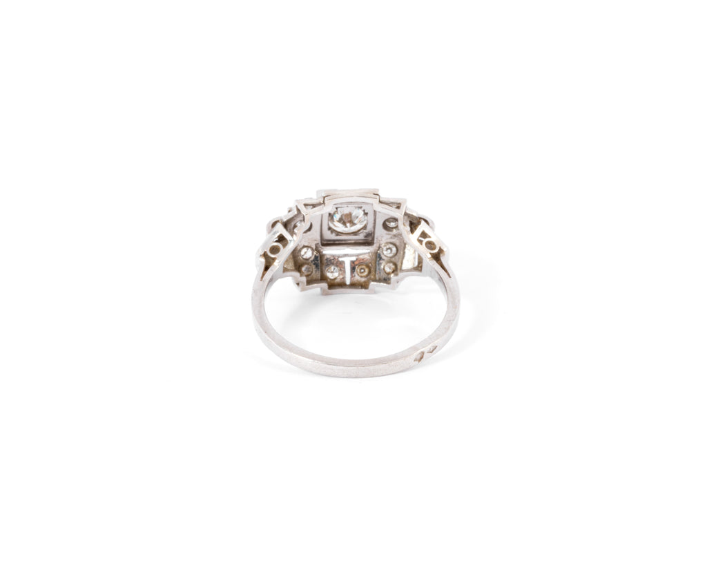 Bague des années 1930 en diamant