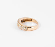 Charger l&#39;image dans la galerie, Bague or jaune pavée de diamants de la maison Cartier
