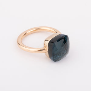 Bague nudo XL en topaze bleue london blue