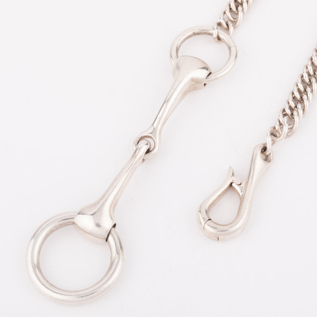 Bracelet de la maison Hermès en argent modèle Mors