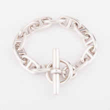 Charger l&#39;image dans la galerie, Bracelet en argent de la maison Hermés modèle chaine d&#39;ancre
