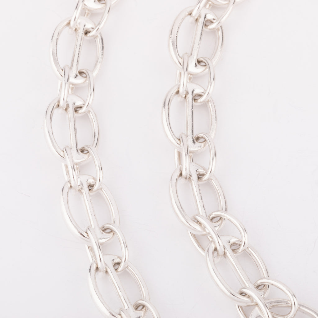 Sautoir Hermès en argent