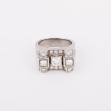 Charger l&#39;image dans la galerie, Bague platine et diamant
