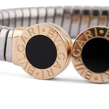 Charger l&#39;image dans la galerie, Bracelet en or et acier de la maison Bvlgari
