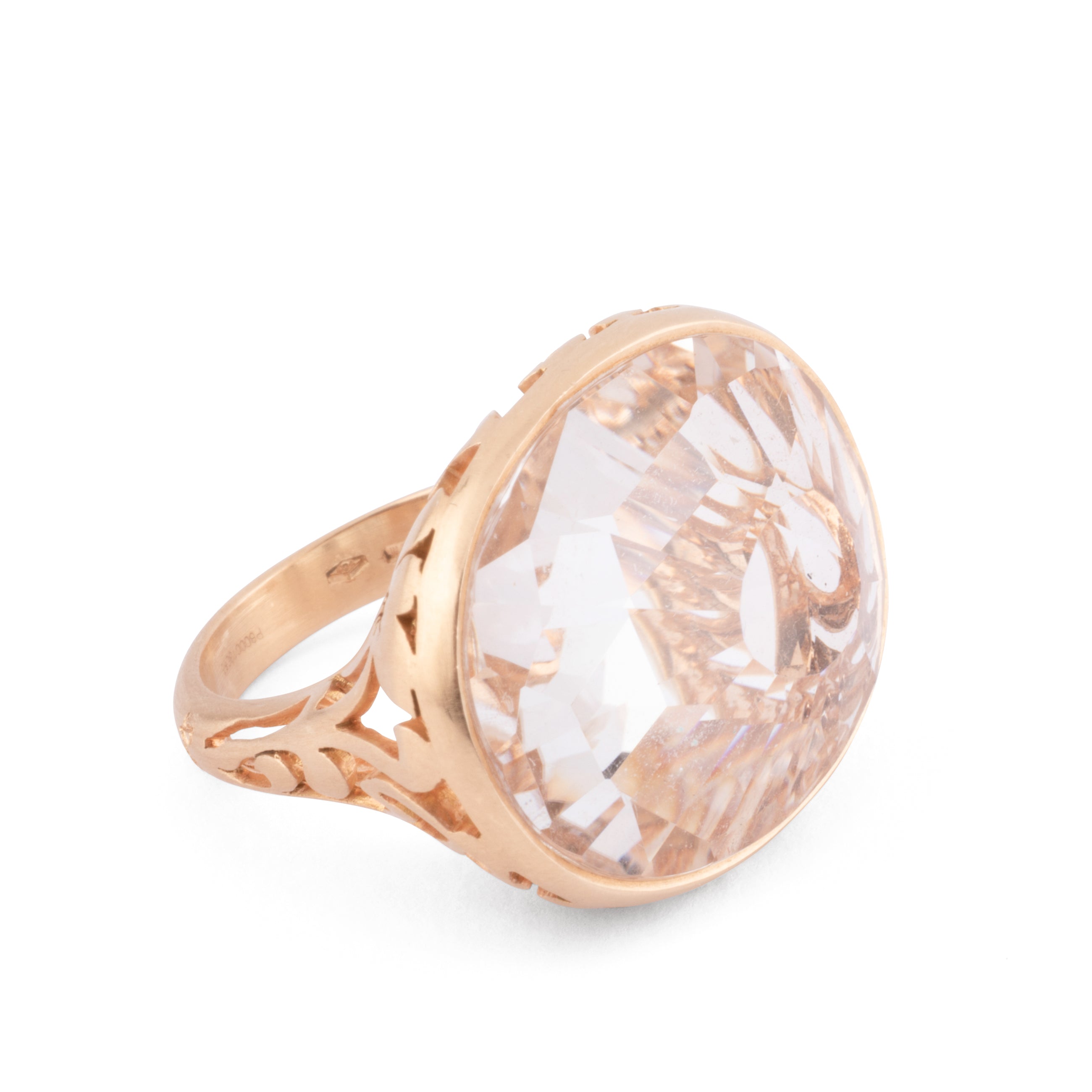 Bague signée Pomellato, Arabesque en or rose