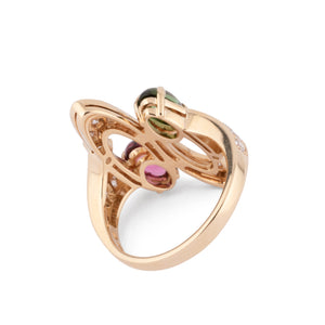 Bague or jaune de la maison Bvlgari modèle Elisia