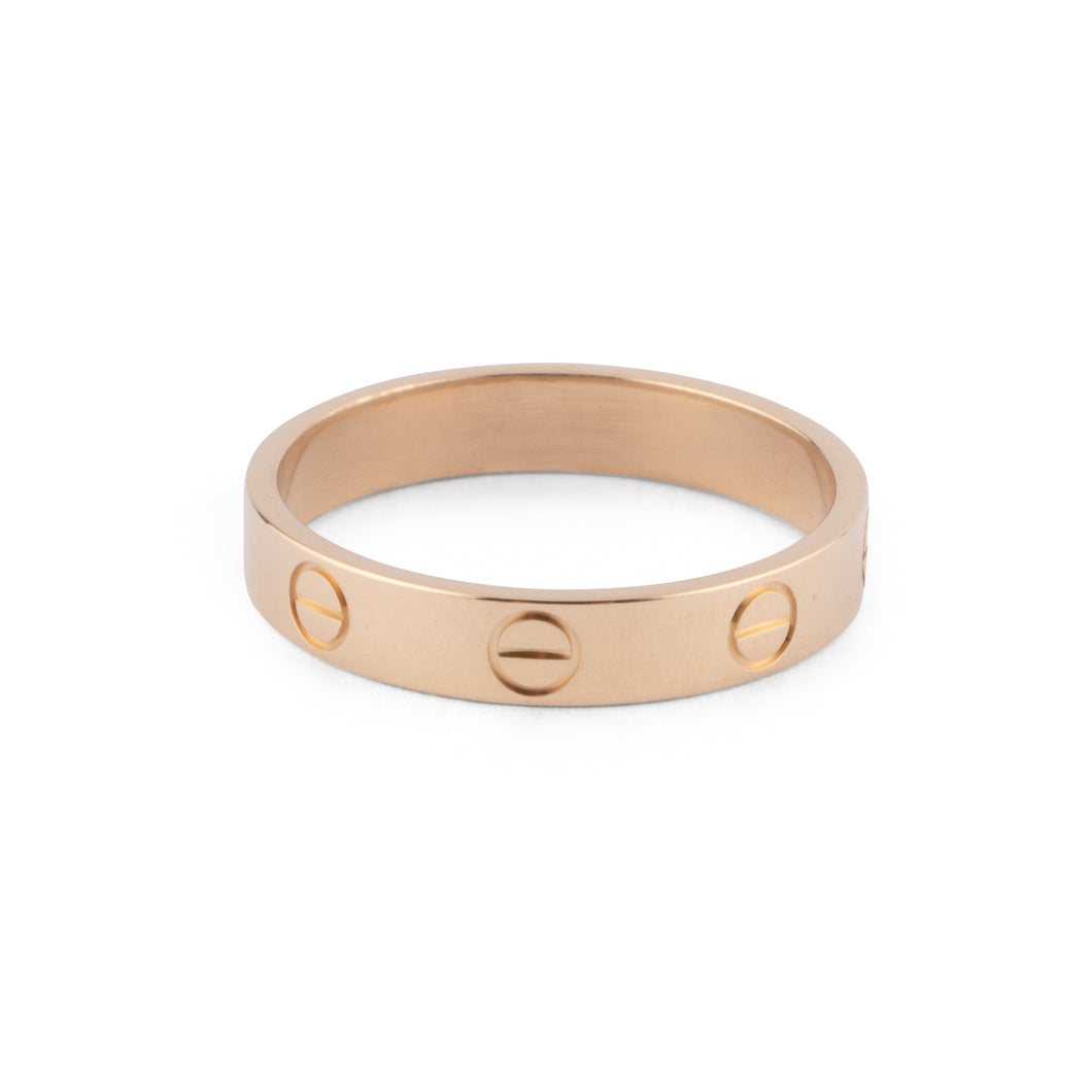 Alliance de la maison Cartier modèle Love or jaune