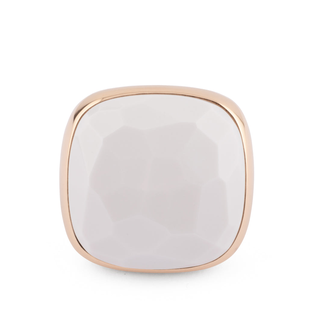Bague en or rose de la maison Pomellato,modèle Victoria