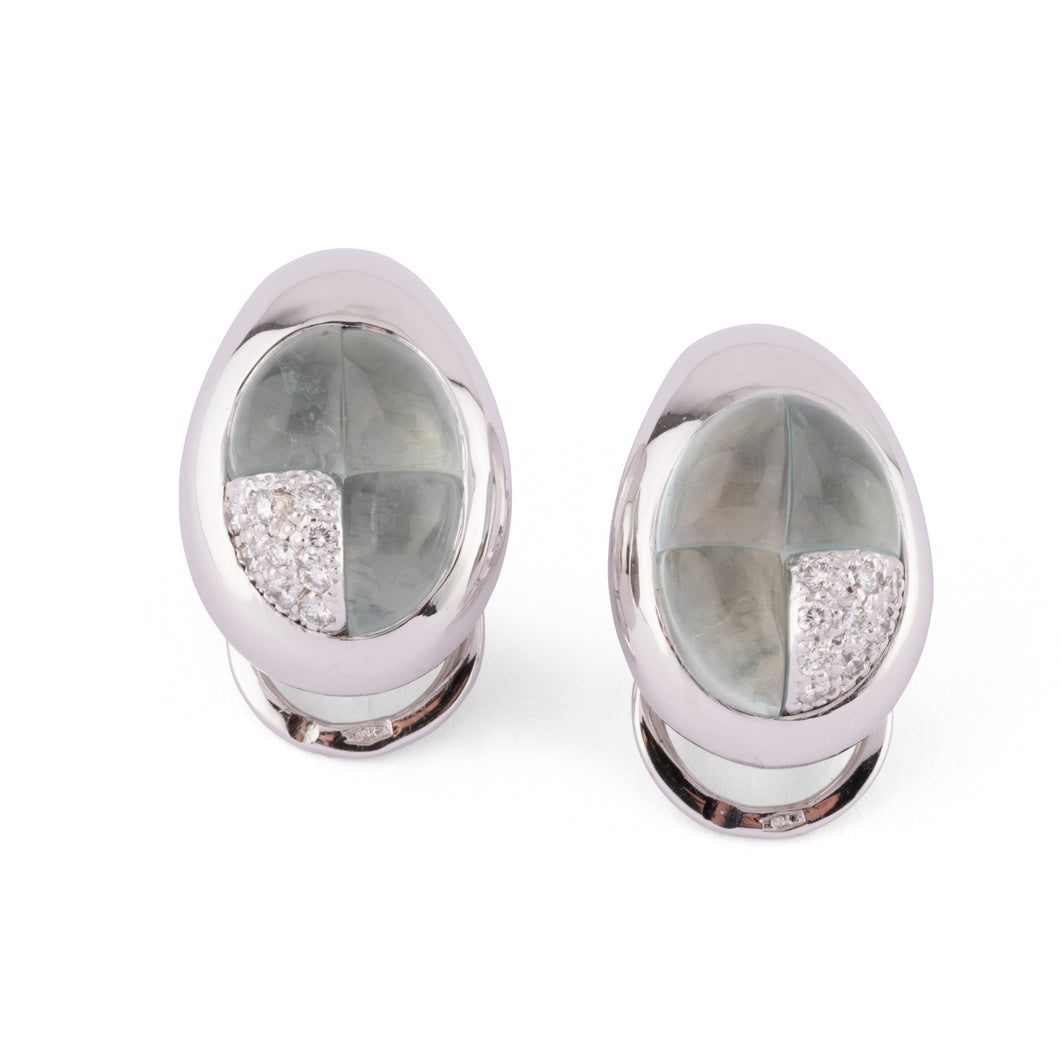 Boucles d'oreilles de la maison Pomellato modèle Mosaïco
