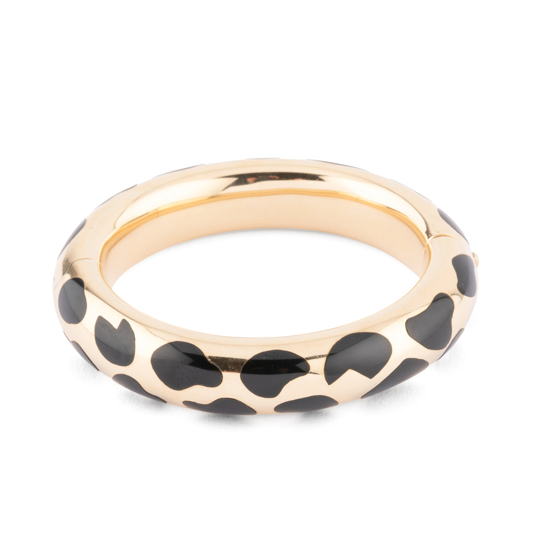 Bracelet or jaune et jade noir Angela Cummings pour Tiffany