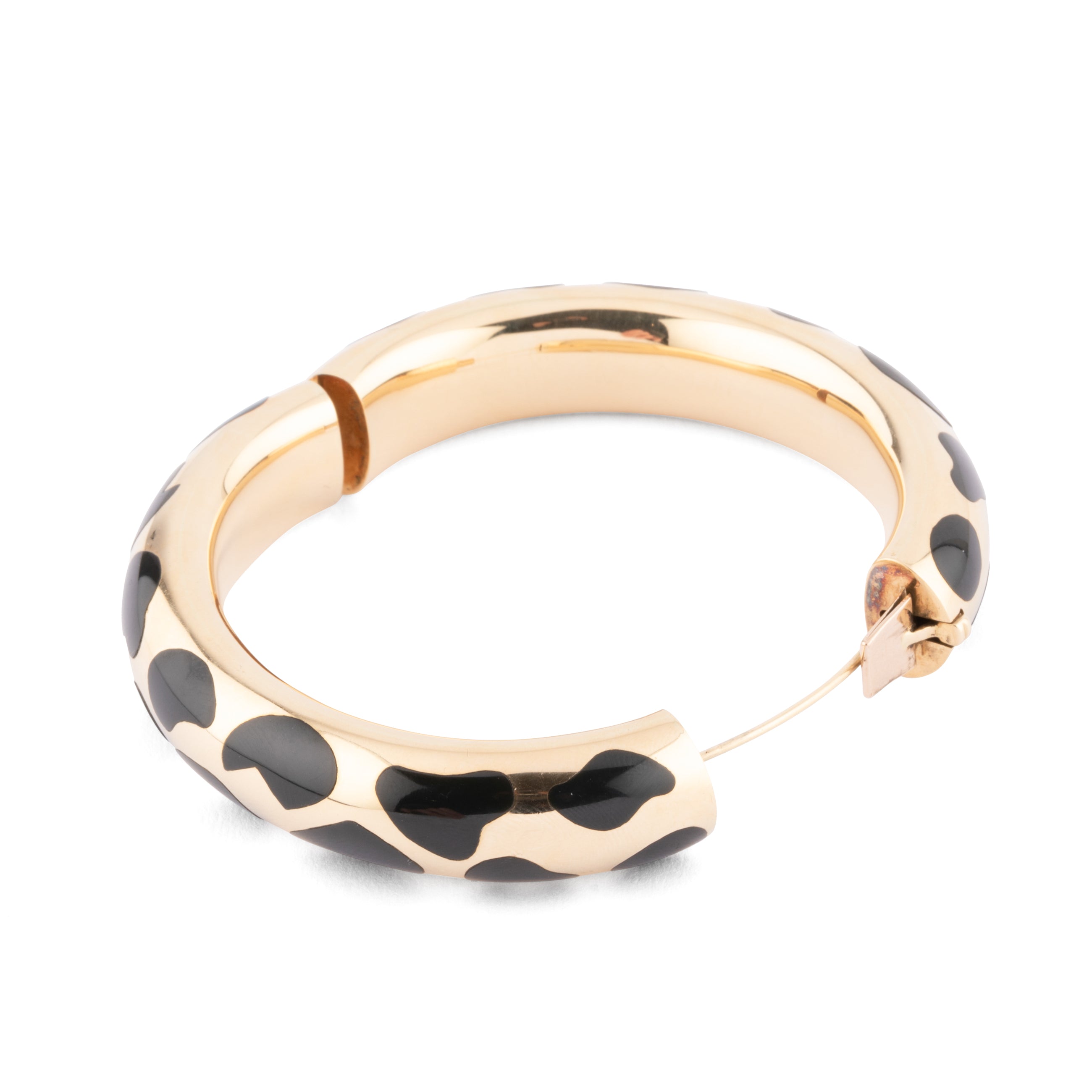 Bracelet or jaune et jade noir Angela Cummings pour Tiffany