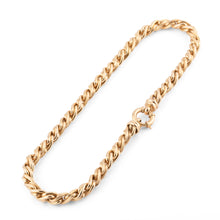 Charger l&#39;image dans la galerie, Collier en or jaune maille jaseron

