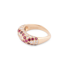 Charger l&#39;image dans la galerie, Bague or jaune Boucheron rubis et diamants
