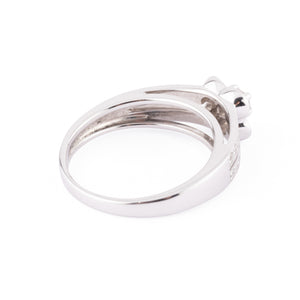 Bague or gris et diamant  de la maison Mauboussin