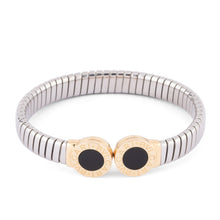 Charger l&#39;image dans la galerie, Bracelet en or et acier de la maison Bvlgari
