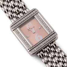 Charger l&#39;image dans la galerie, Montre en or gris et diamant Poiray modèle ma première mini
