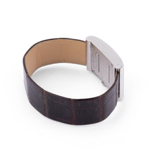 Charger l&#39;image dans la galerie, Montre rectangulaire en acier Boucheron collection Reflet
