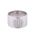 Bague de la Maison Dinh Van,modèle Anthea en or gris
