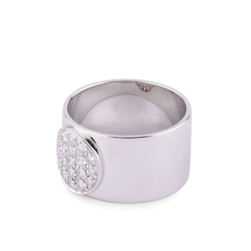 Bague de la Maison Dinh Van,modèle Anthea en or gris